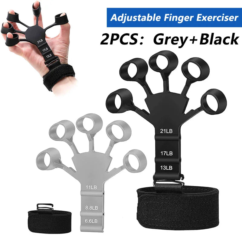 GripForge™ Adjustable Hand Grip Strengthener 5–60Kg | Finger Exerciser for Muscle Training & Injury Recovery