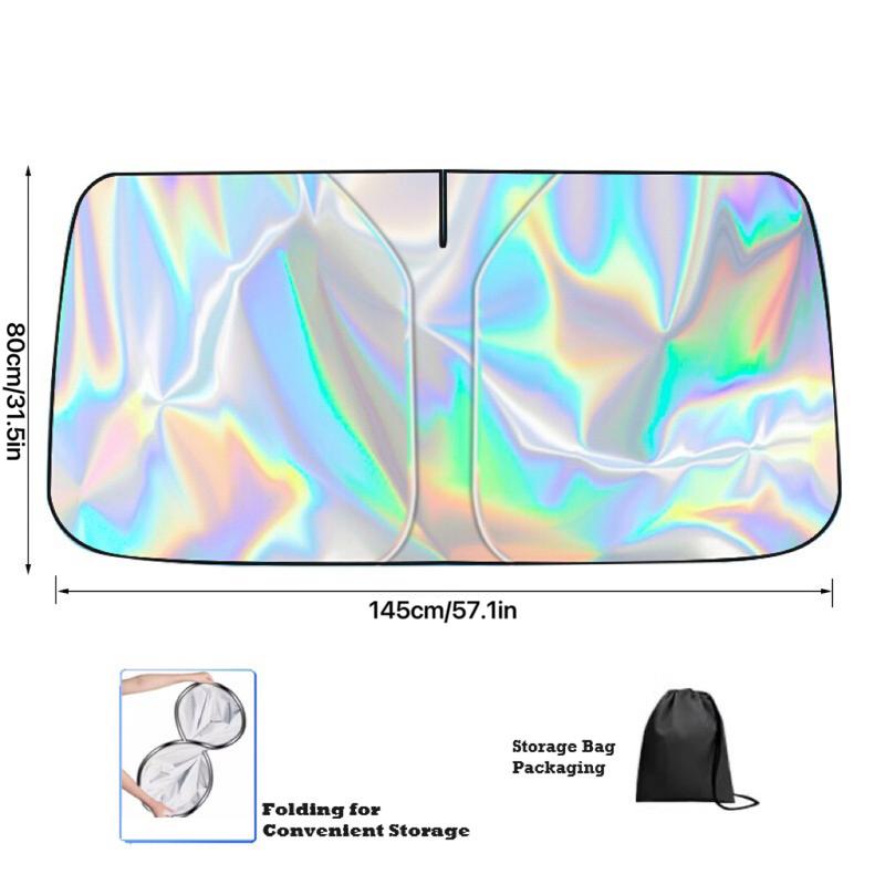 UVArmor™ Car Windshield Sunshade | Foldable Reflective UV Protector for Heat & Sun Damage, Keeps Interior Cool