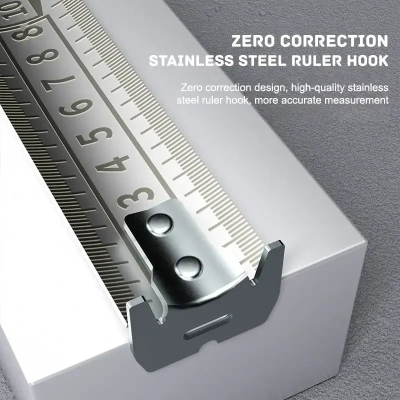 ProMeasure™ Stainless Steel Retractable Tape Measure | 3M / 5M / 7.5M