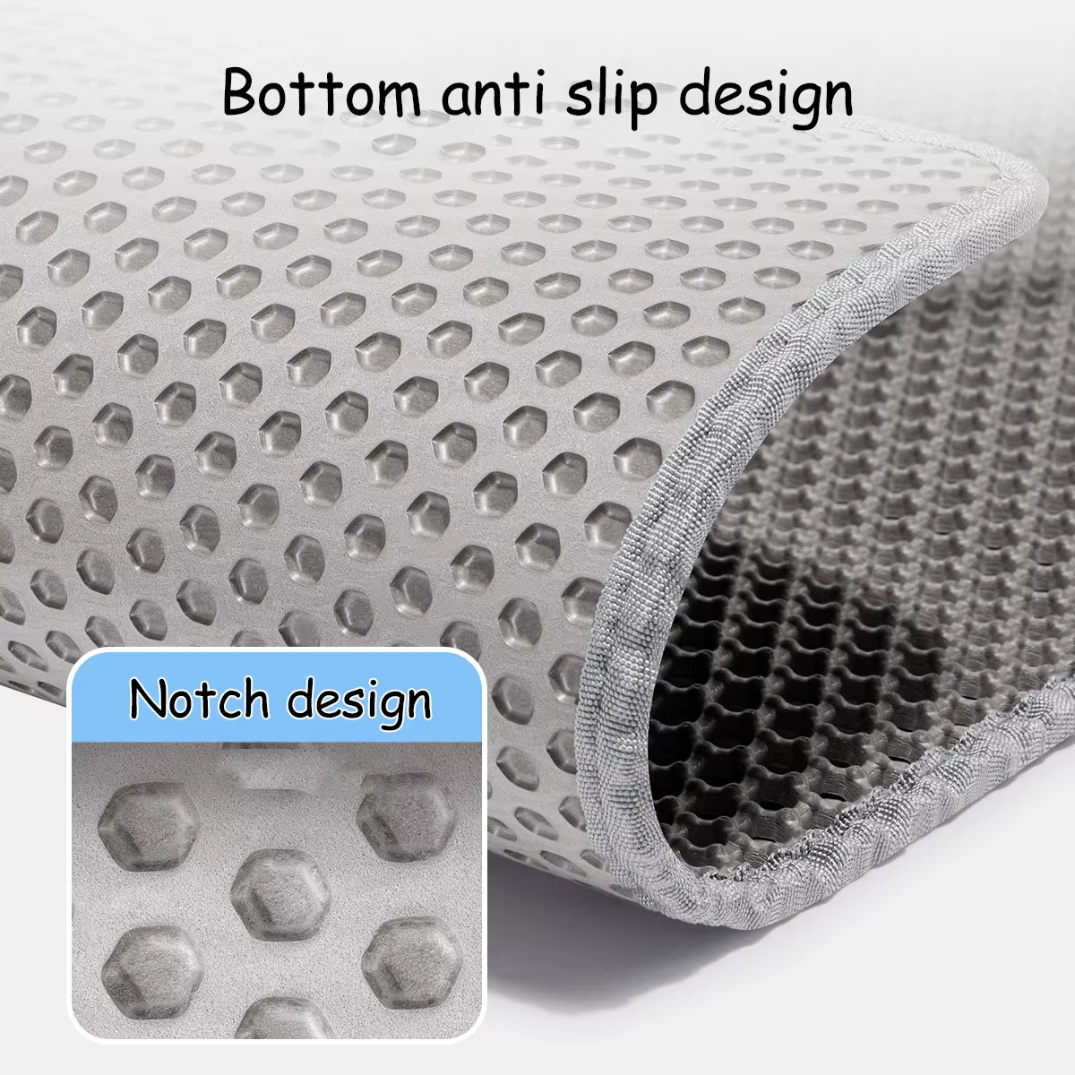 CleanPaws™ Waterproof Cat Litter Mat | Washable Mat