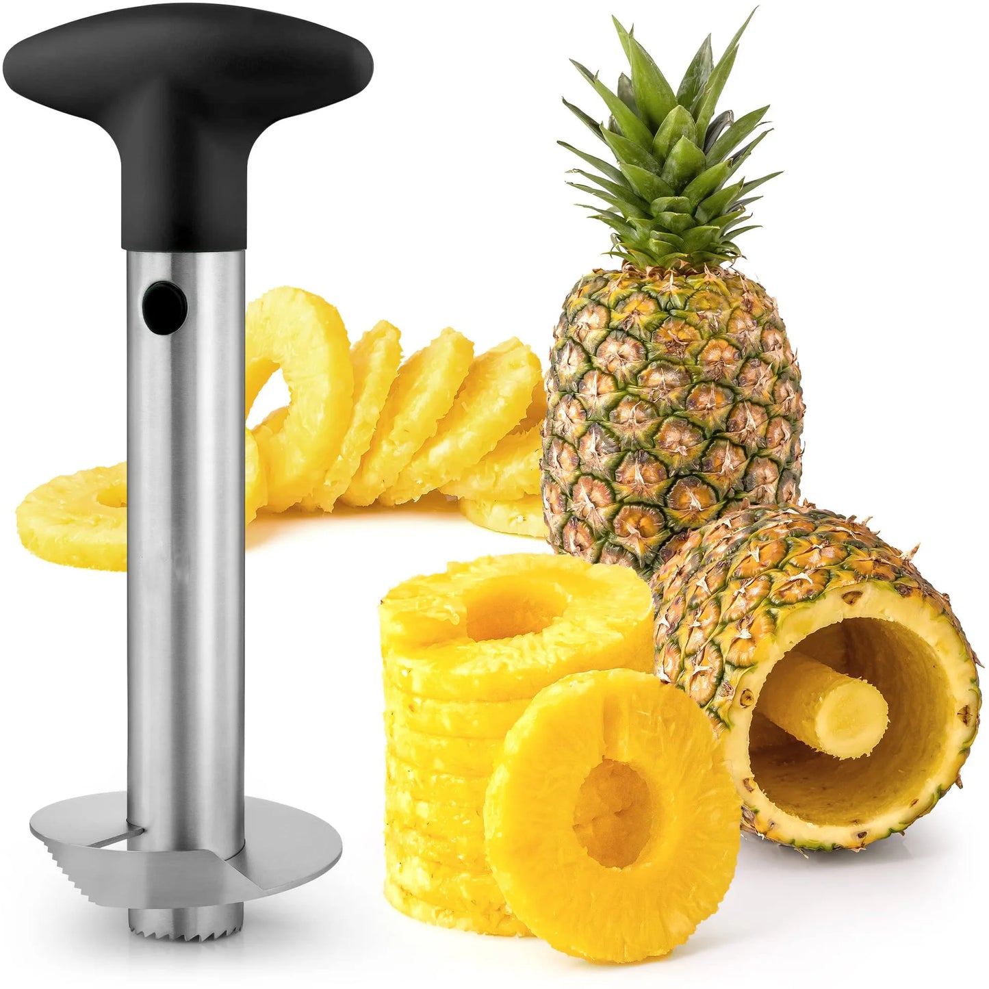 CoreSlice™ Pineapple Peeler Cutter | Stainless Steel Corer