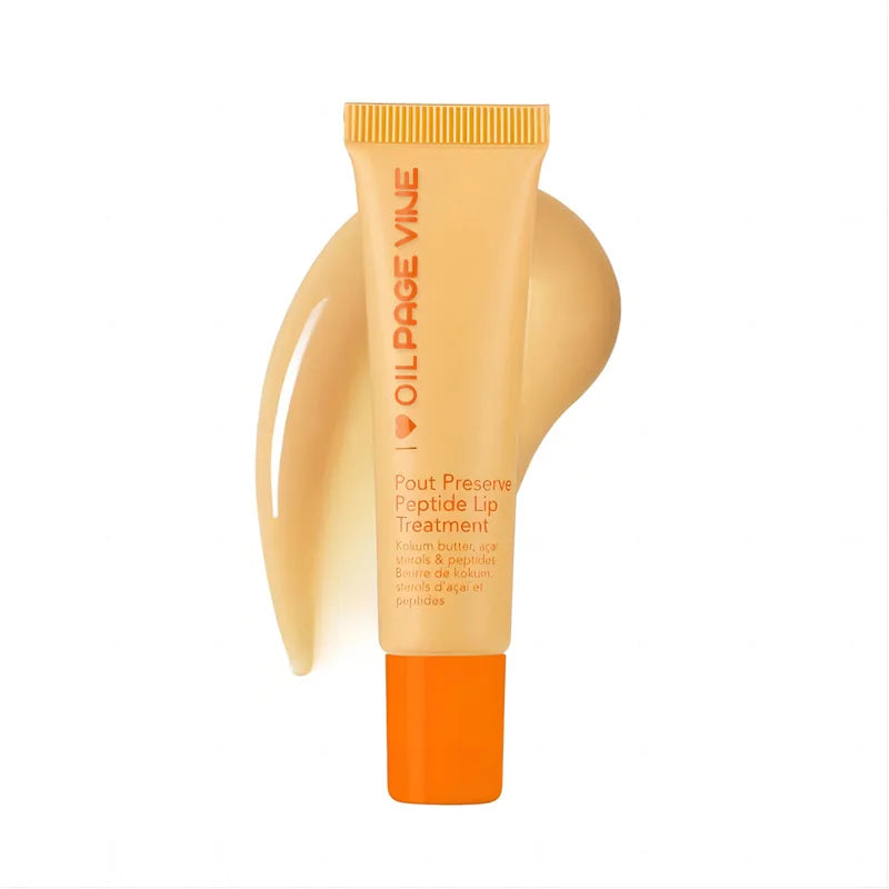 GlosséDew™ Hydrating Peptide Lip Gloss | Transparent Lip Tinted Protection Oil Hydrating