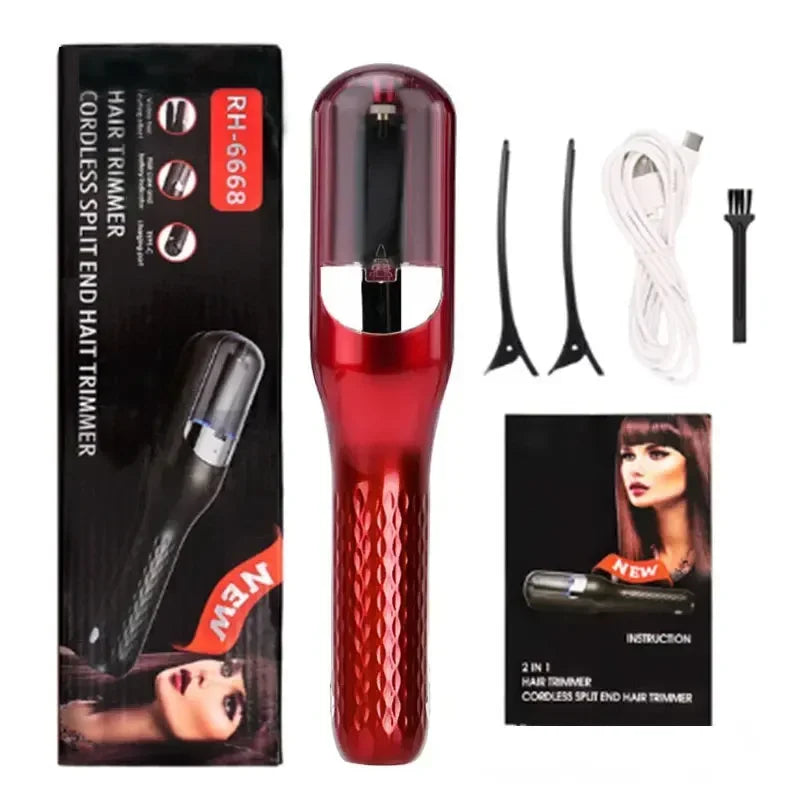 HairMend™ Automatic Split End Trimmer | Split End Remover | Rechargeable Hairdresser