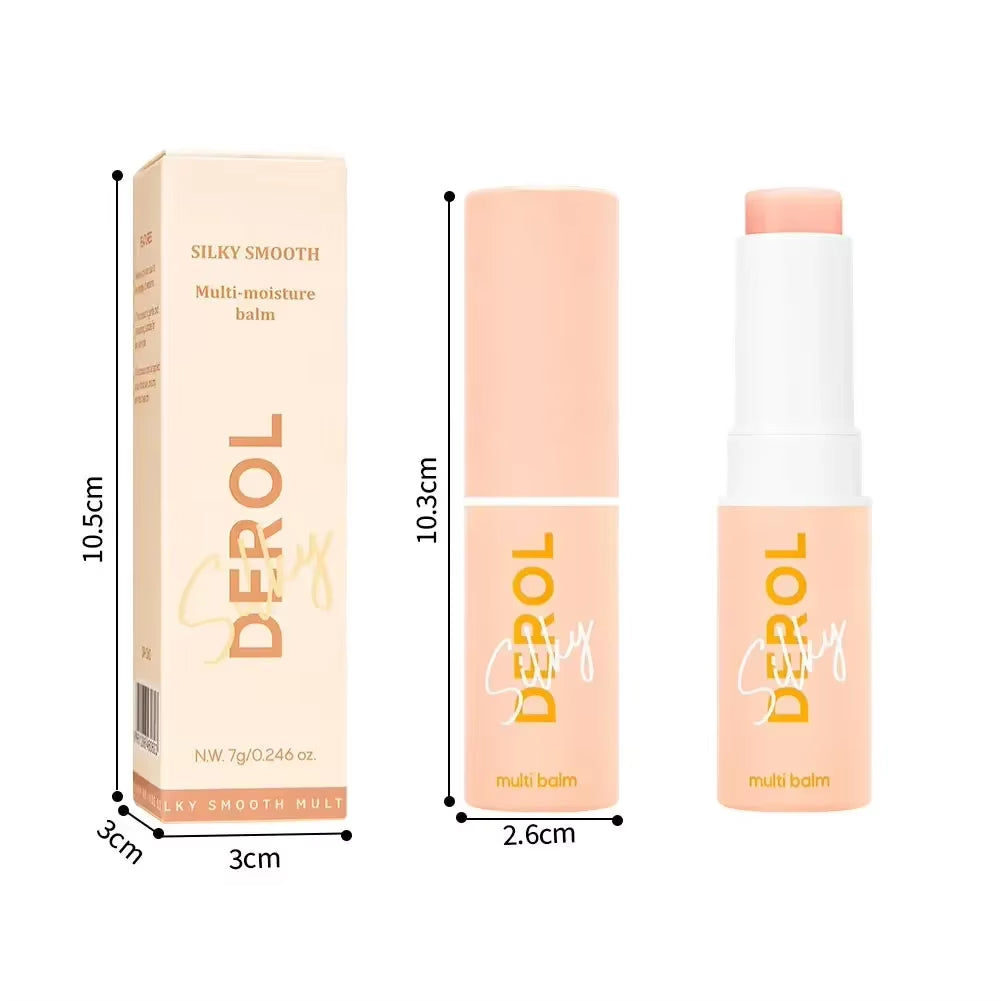 SilkBloom™ Collagen Multi Moisturizing Stick | Anti-Wrinkle Balm for Eyes, Lips & Neck | Brighten, Nourish & Smooth Fine Lines
