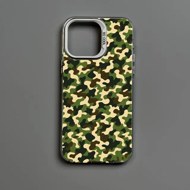 CamoSkin™ iPhone Case | Slim TPU Camouflage Cover for iPhone X to 16 Series | Lightweight & Durable
