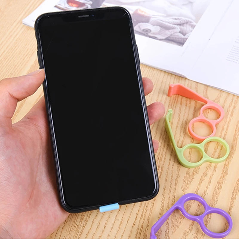 GripLoop™ Mobile Phone Grip Holder | Finger Ring Support | Plastic Cellphone Handheld