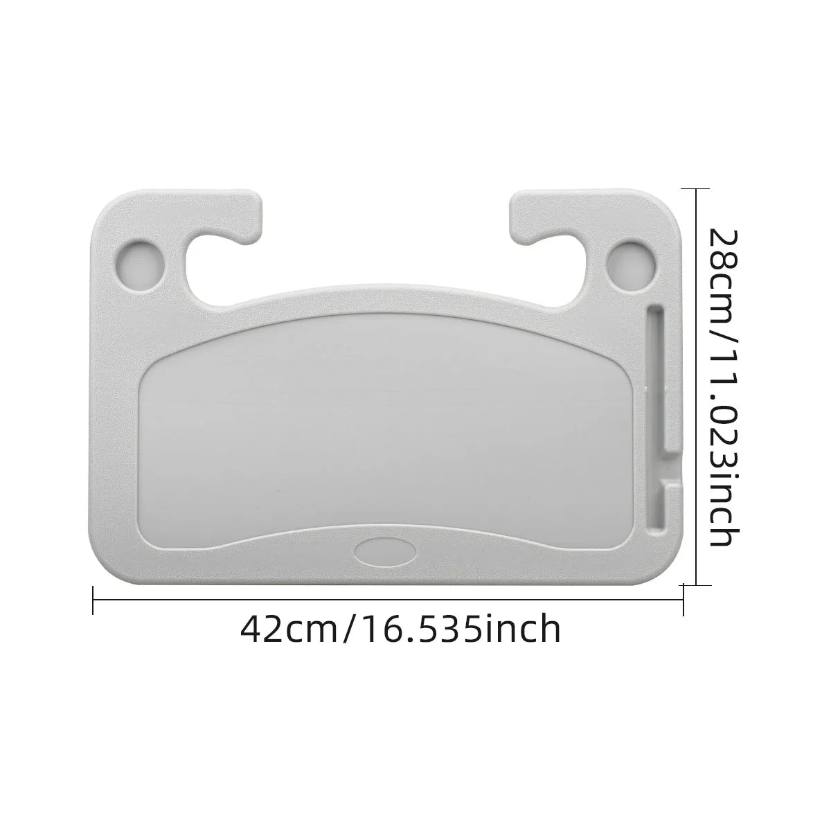 DriveDesk™ Portable Steering Wheel Tray | Car Laptop Stand & Dining Table Mount for Work, Coffee, Snacks & Travel Convenience