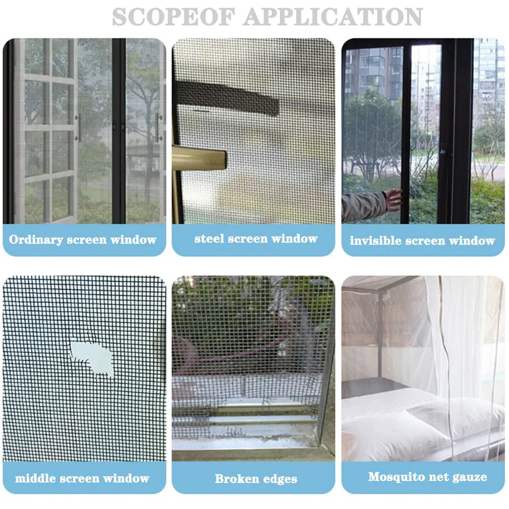 InsectSeal™ Easy-To-Apply Waterproof Window Screen Repair Tape