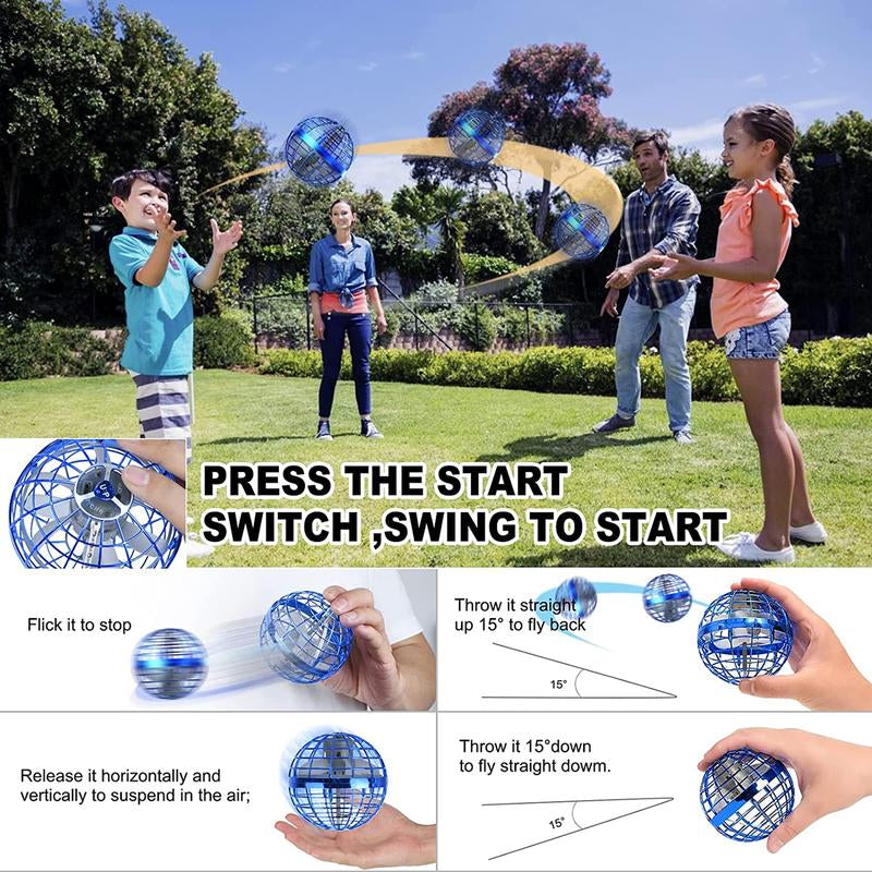 Orbitek™ 2025 Flying Orb Ball | Galactic Hover Spinner Toy