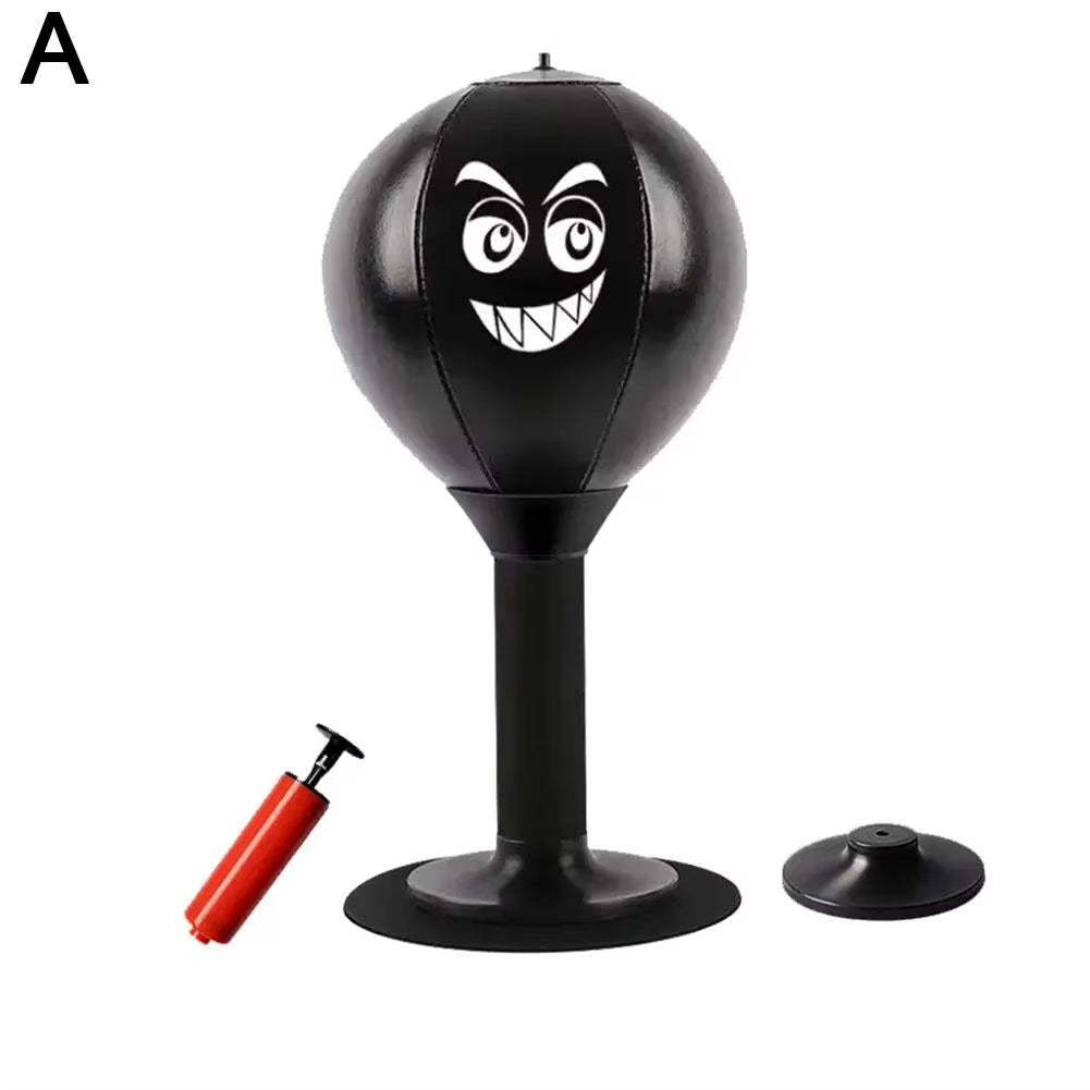 Punchster™ Desktop Boxing Ball | Tabletop Fighting Toy for Home, Office, or Study Desk