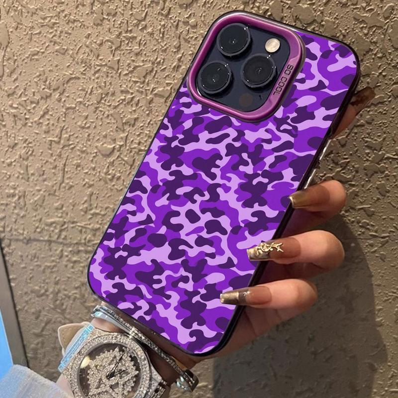 CamoSkin™ iPhone Case | Slim TPU Camouflage Cover for iPhone X to 16 Series | Lightweight & Durable