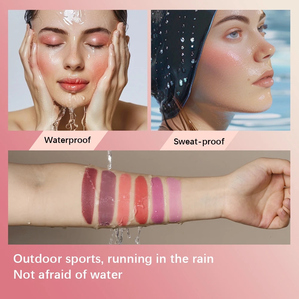 Lakerain® 3in1 Cheek Lip Tinted Moisturized Blush Stick | Silky Smooth Blusher