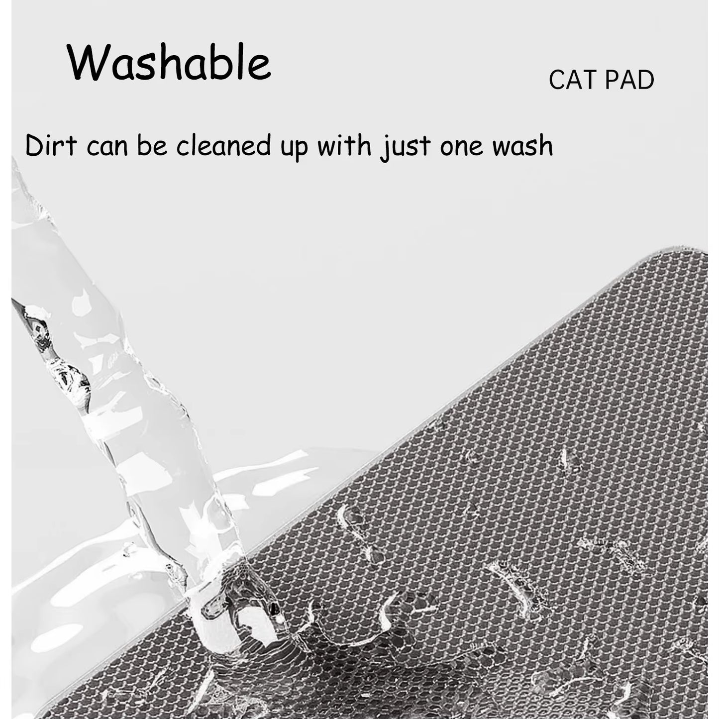 CleanPaws™ Waterproof Cat Litter Mat | Washable Mat