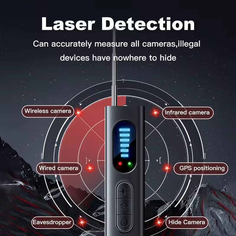 SecurePulse™ Hidden Camera Detector | Anti-Spy Car GPS Tracker
