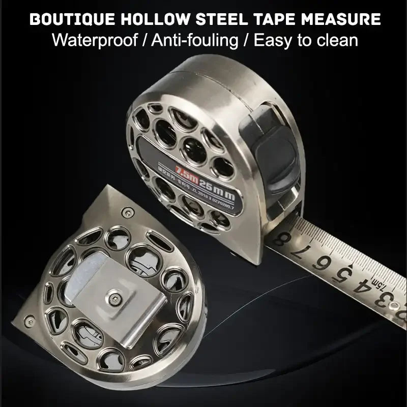 ProMeasure™ Stainless Steel Retractable Tape Measure | 3M / 5M / 7.5M