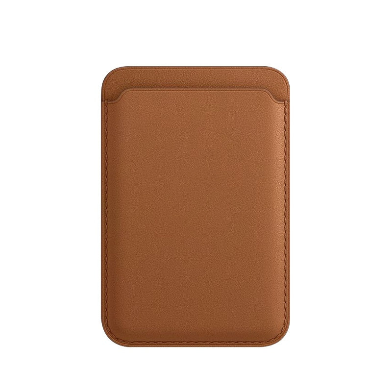 Magsafe Magnetic Luxury Leather Card Holder Wallet Case for 14 Pro Max 13 12 Phone Bag Adsorption Accessories Cover