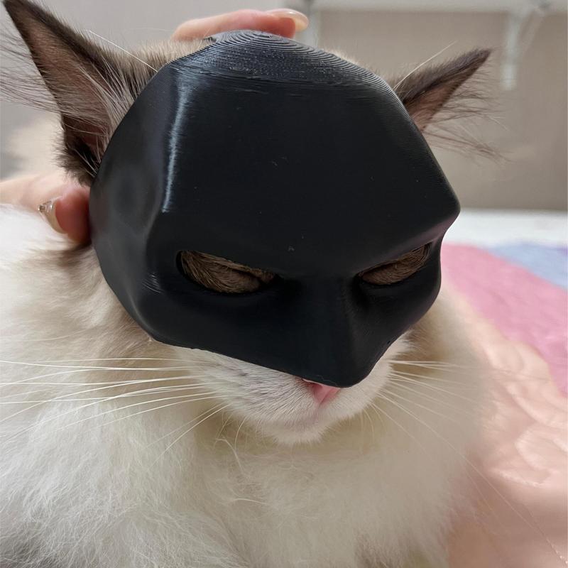 BatPaws™ Batman-Inspired Pet Costume Mask | Cosplay Party Accessory for Dogs & Cats (1 Count)