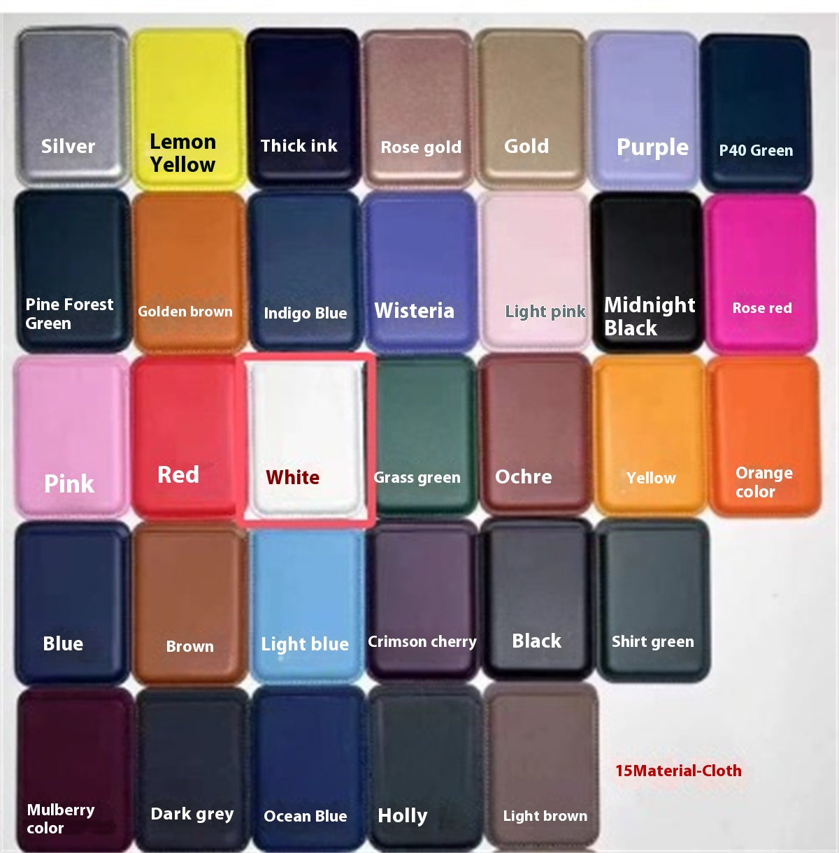 Magsafe Magnetic Luxury Leather Card Holder Wallet Case for 14 Pro Max 13 12 Phone Bag Adsorption Accessories Cover