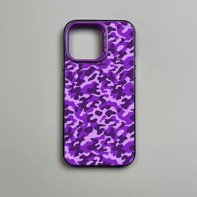 CamoSkin™ iPhone Case | Slim TPU Camouflage Cover for iPhone X to 16 Series | Lightweight & Durable