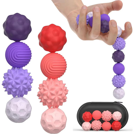 MagniBuddies™ Magnetic Silicone Fidget Balls | Stress Relief & Sensory Toy for Kids & Adults with Anxiety, ADHD, or Autism