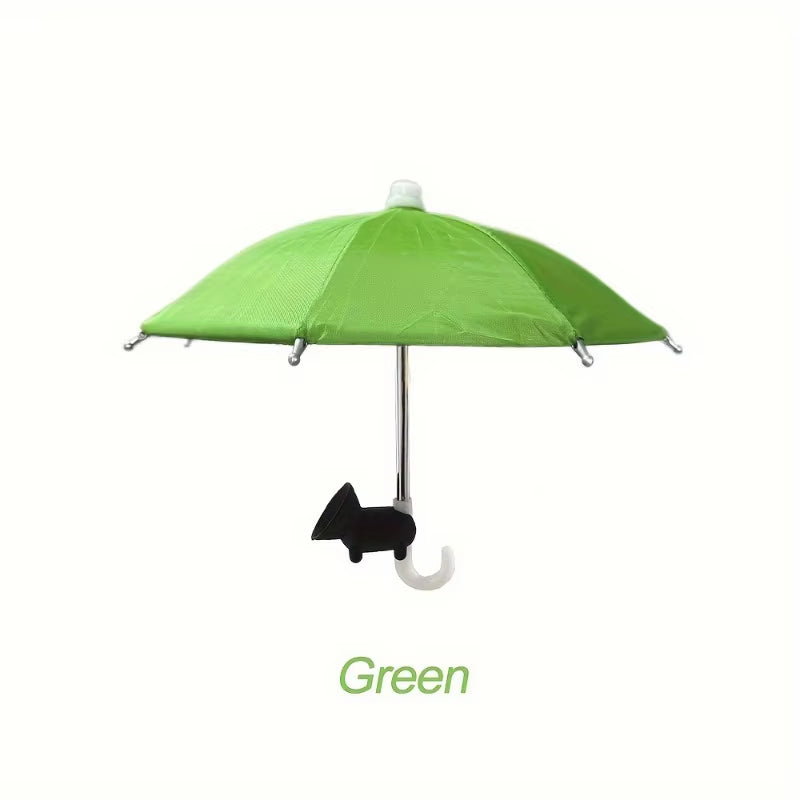 ScreenShade™ | Mini Umbrella for Smart Phone with Suction Cup Holder