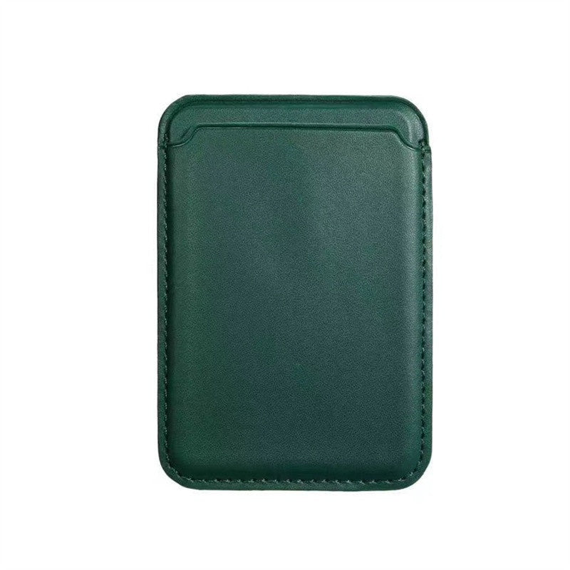 Magsafe Magnetic Luxury Leather Card Holder Wallet Case for 14 Pro Max 13 12 Phone Bag Adsorption Accessories Cover