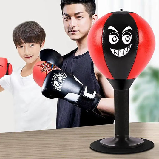 Punchster™ Desktop Boxing Ball | Tabletop Fighting Toy for Home, Office, or Study Desk
