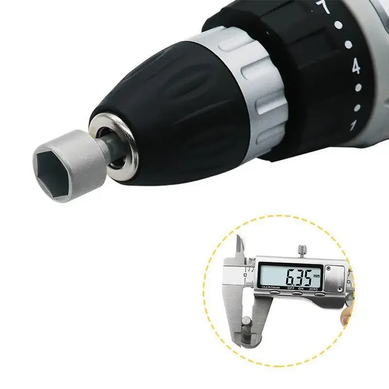 HexoGrip™ 9/14-Piece Power Nut Driver Socket Set (5mm–13mm)