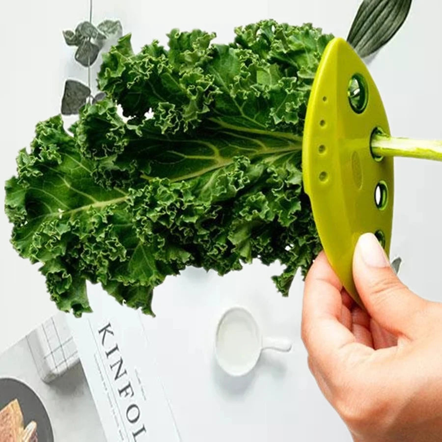 HerbEase™ 1PC Multi-Functional Vegetable Stem and Leaf Separator | Vegetable Cutter