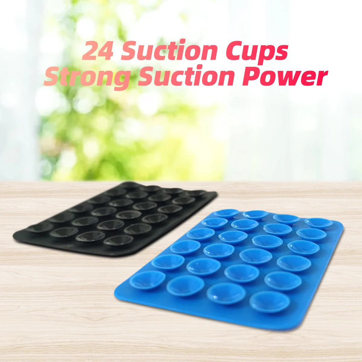 StickEase™ Suction Cup Wall Stand | Multifunctional Silicone Suction Phone Holder | Anti-Slip Single-Sided Leather Case Mount