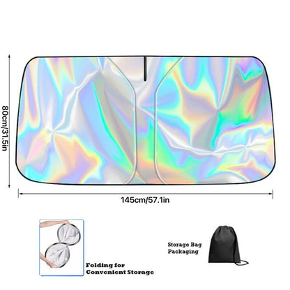 UVArmor™ Car Windshield Sunshade | Foldable Reflective UV Protector for Heat & Sun Damage, Keeps Interior Cool