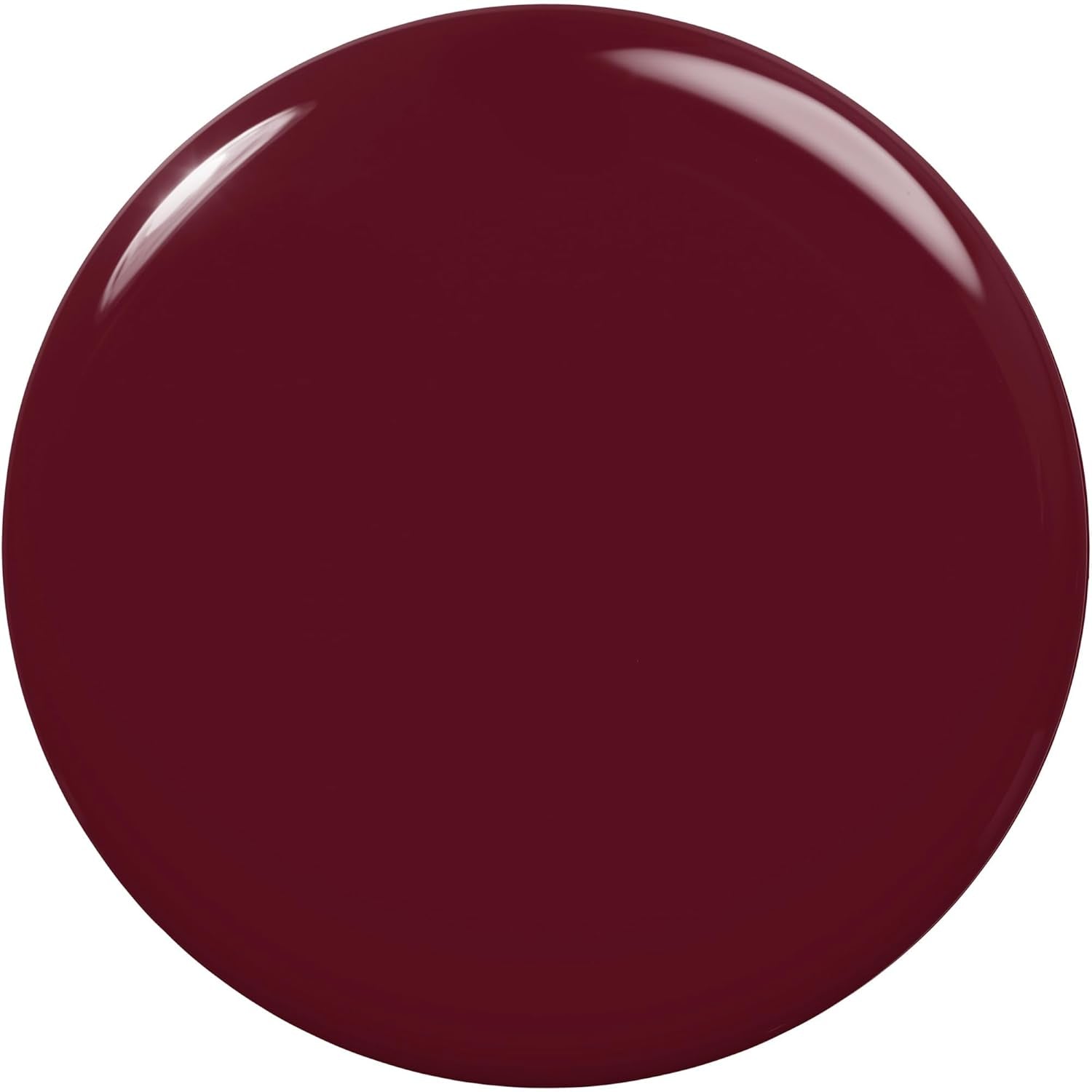  Quick-Dry Nail Polish, 8-Free Vegan, Deep Burgundy, Not so Low-Key, 0.33 Fl Oz
