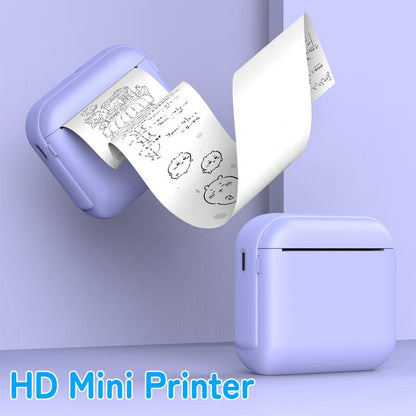 PrintPop™ Jueyue X6 Mini Portable Thermal Printer | Bluetooth Sticker Printer with Adhesive Paper