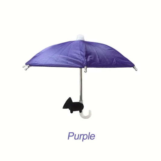 ScreenShade™ | Mini Umbrella for Smart Phone with Suction Cup Holder