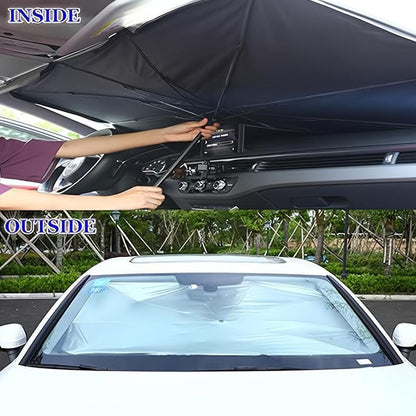 TurboCover™ Foldable Car Windshield Sunshade 