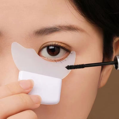 LashGuard™ Silicone Eyeliner & Mascara Shield | Reusable Eye Makeup Stencil & Eyebrow Shaping Guard Tool