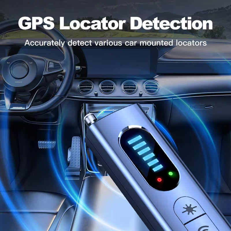 SecurePulse™ Hidden Camera Detector | Anti-Spy Car GPS Tracker 