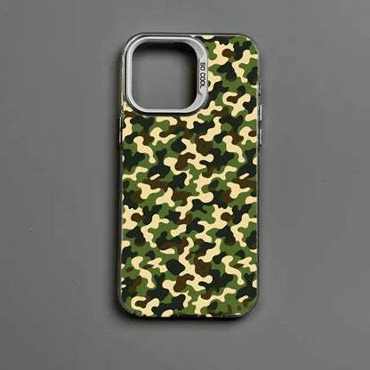 CamoSkin™ iPhone Case | Slim TPU Camouflage Cover for iPhone X to 16 Series | Lightweight & Durable