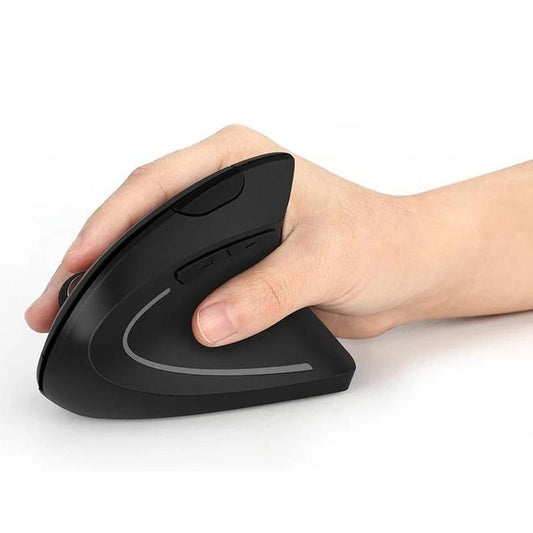 WristEase™ Ergonomic Vertical Optical Mouse | Right-Hand USB Mouse for Office, Gaming & Laptop Use (1 Count)