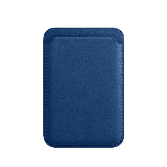 Magsafe Magnetic Luxury Leather Card Holder Wallet Case for 14 Pro Max 13 12 Phone Bag Adsorption Accessories Cover