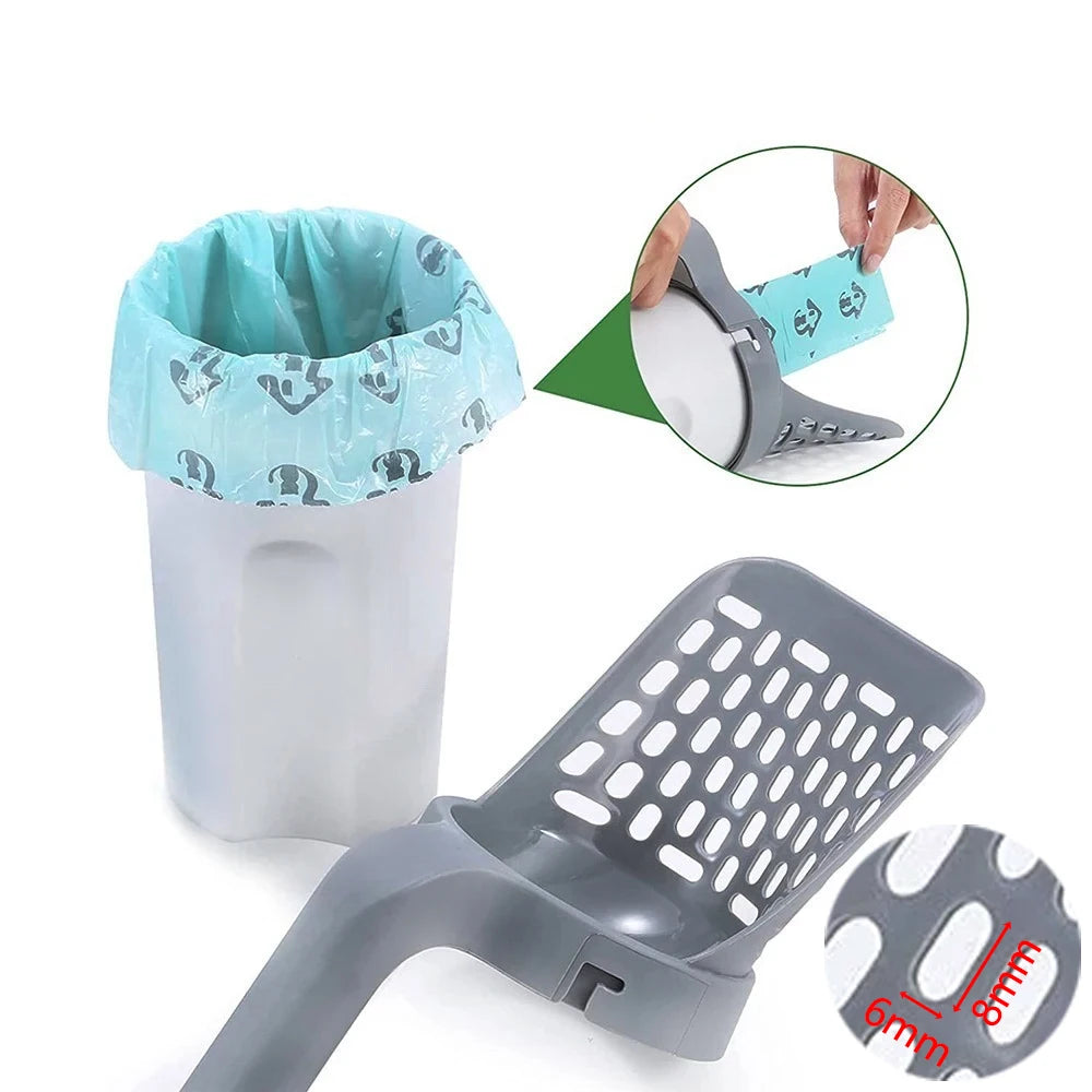 LitterLift™ Self-Cleaning Cat Litter Shovel with Filtered Design for Easy Waste Removal | Durable Pet Toilet Cleaner & Garbage Picker for Cat Litter Boxes
