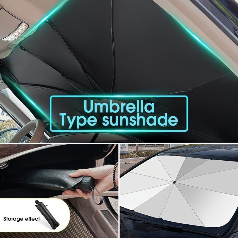 TurboCover™ Foldable Car Windshield Sunshade 