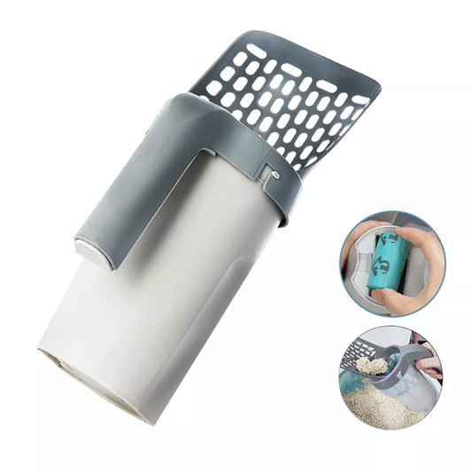 LitterLift™ Self-Cleaning Cat Litter Shovel with Filtered Design for Easy Waste Removal | Durable Pet Toilet Cleaner & Garbage Picker for Cat Litter Boxes
