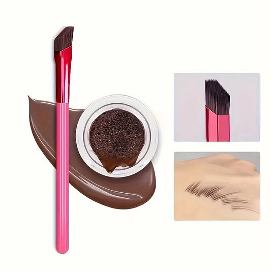 SculptBrow™ – 3D Eyebrow Brush & Hairline Shaping Paste Tool | Precision Makeup for Brows & Hair Edges