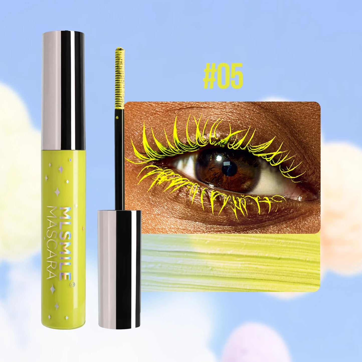 StayGlam™  Shiny Pearlescent Colorful Mascara | Sweat Proof  | 