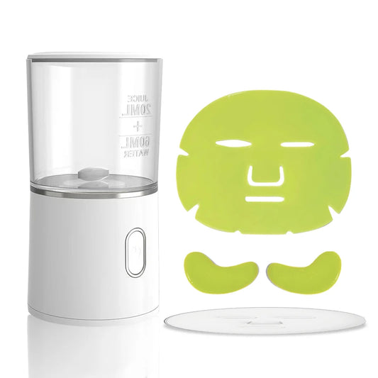 GlowMelt™ DIY Smart Face Mask Maker | Natural Fruit & Collagen Facial Mask Machine for Personalized Skin Care