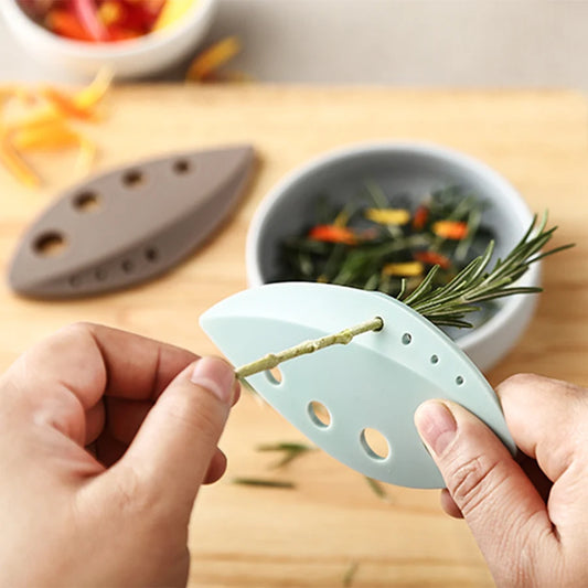 HerbEase™ 1PC Multi-Functional Vegetable Stem and Leaf Separator | Vegetable Cutter