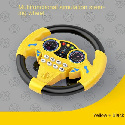 DriveQuest™ Kids Racing Steering Wheel Toy | Interactive Driving Game Machine for Learning & Adventure Fun