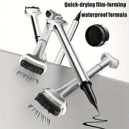 LineStamp™ | Lower Lash Stamp | 2-In-1 Waterproof Sweatproof Eyeliner with Individual Liquid Eyeliner