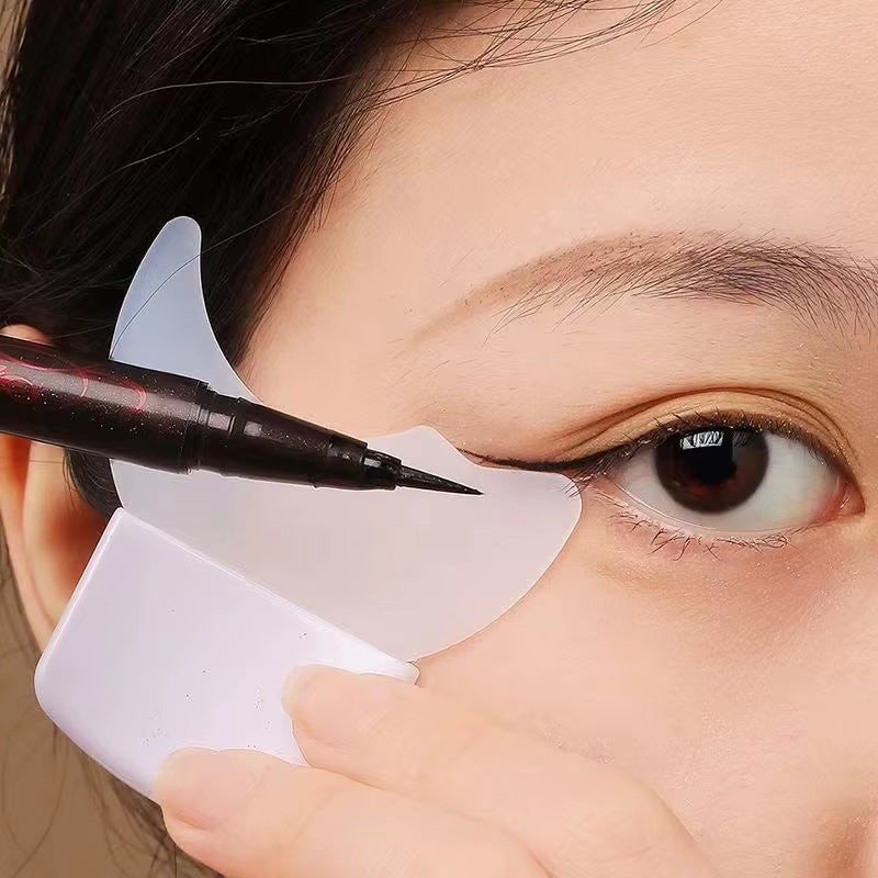 LashGuard™ Silicone Eyeliner & Mascara Shield | Reusable Eye Makeup Stencil & Eyebrow Shaping Guard Tool